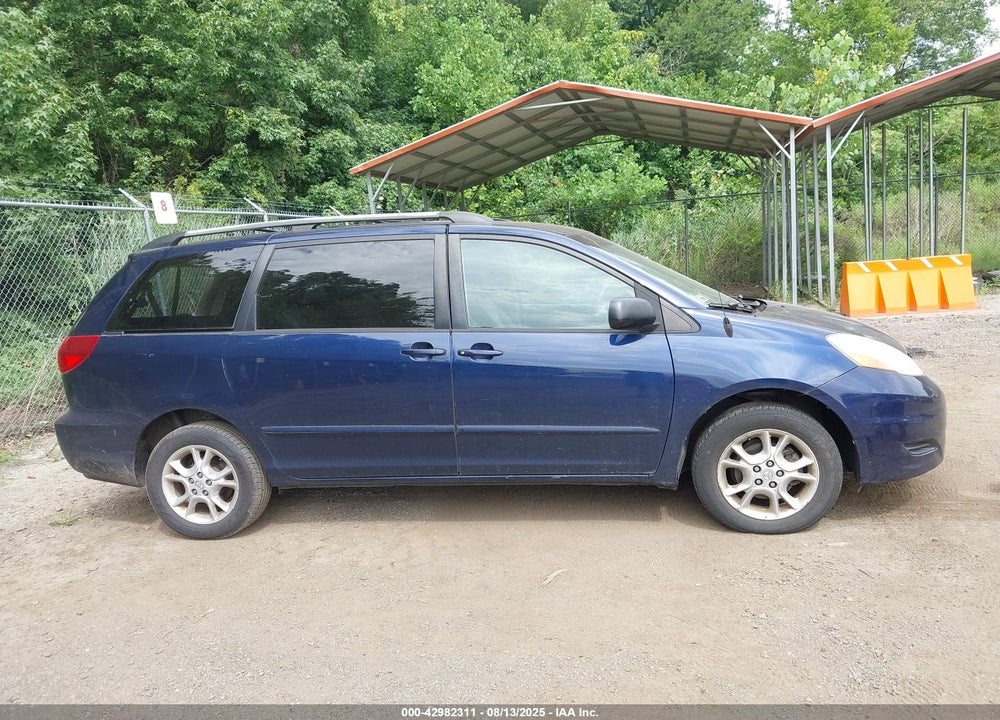 2006 TOYOTA SIENNA LE VIN: 5TDBA23C36S075076