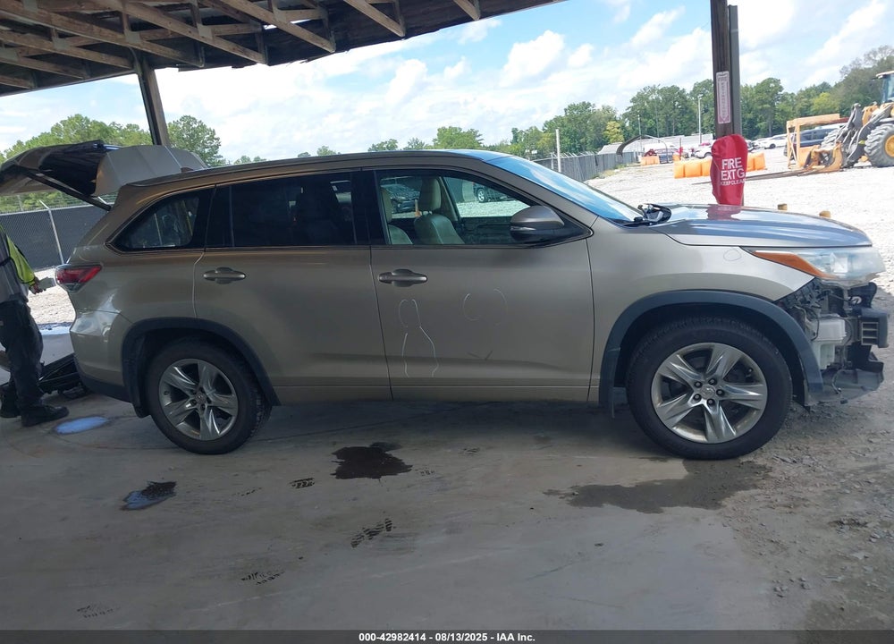 2014 TOYOTA HIGHLANDER VIN: 5TDDKRFH8ES009692