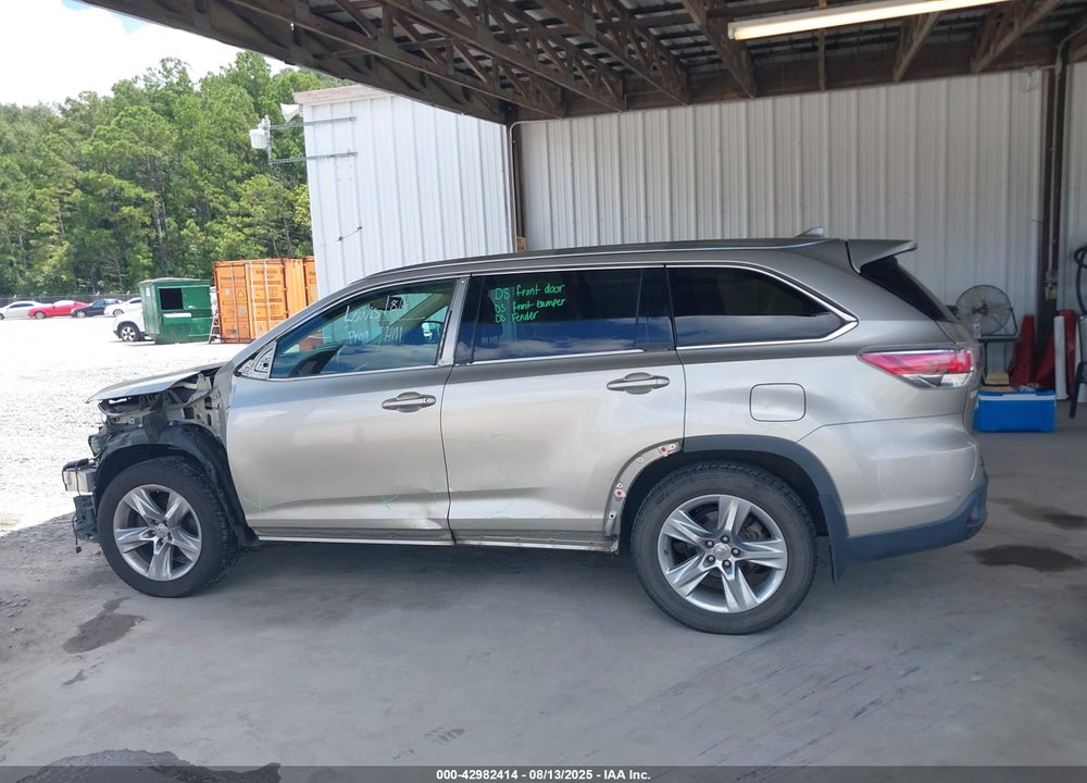 2014 TOYOTA HIGHLANDER VIN: 5TDDKRFH8ES009692