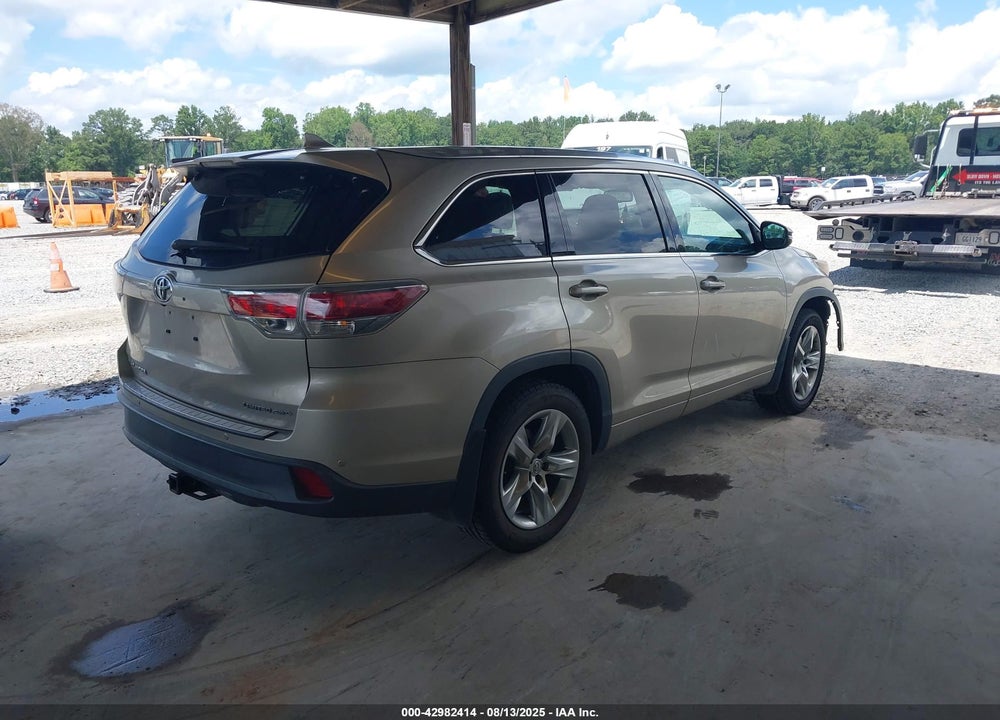 2014 TOYOTA HIGHLANDER VIN: 5TDDKRFH8ES009692
