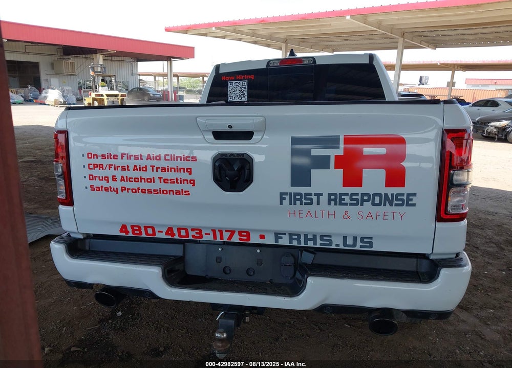 2022 RAM 1500 VIN: 1C6RREFT0NN355795