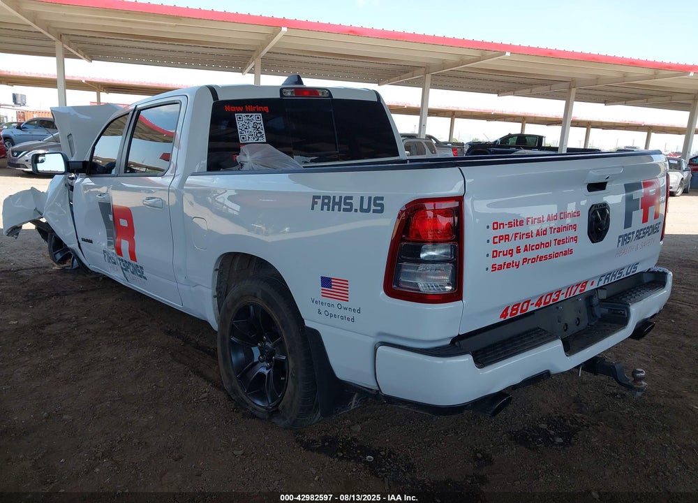 2022 RAM 1500 VIN: 1C6RREFT0NN355795