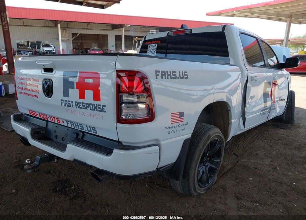 2022 RAM 1500 VIN: 1C6RREFT0NN355795