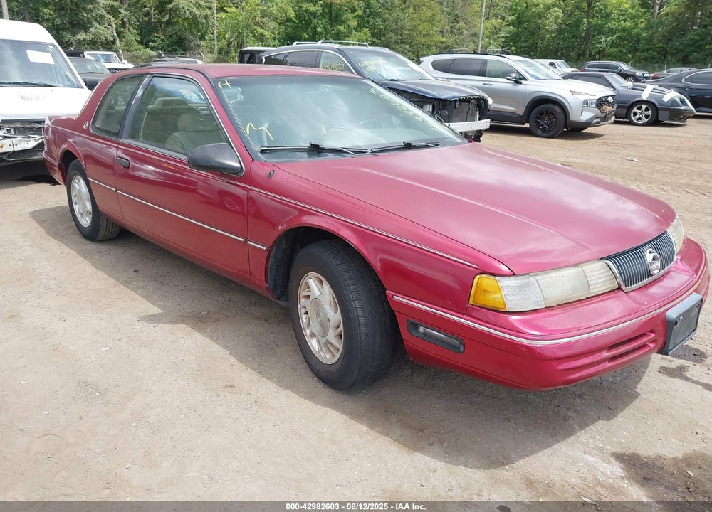 1992 MERCURY COUGAR LS VIN: 1MEPM6042NH635396