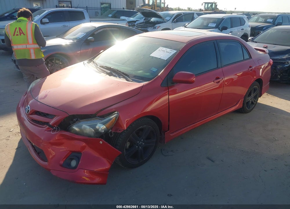 2013 TOYOTA COROLLA S VIN: 5YFBU4EE4DP132344