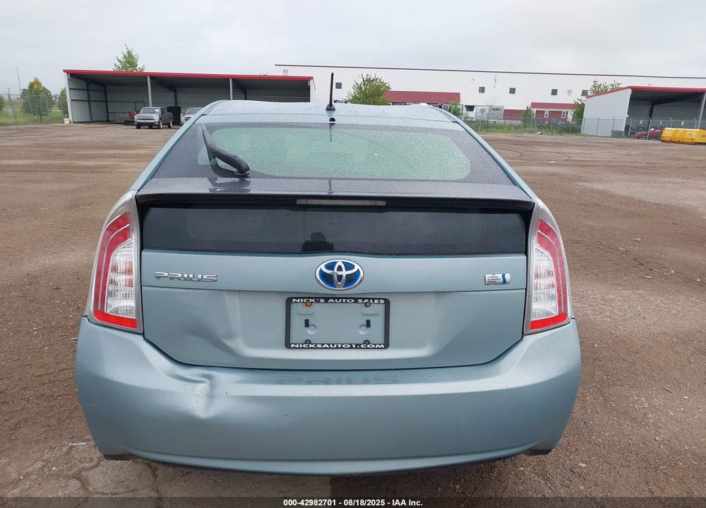 2013 TOYOTA PRIUS VIN: JTDKN3DU6D1659662