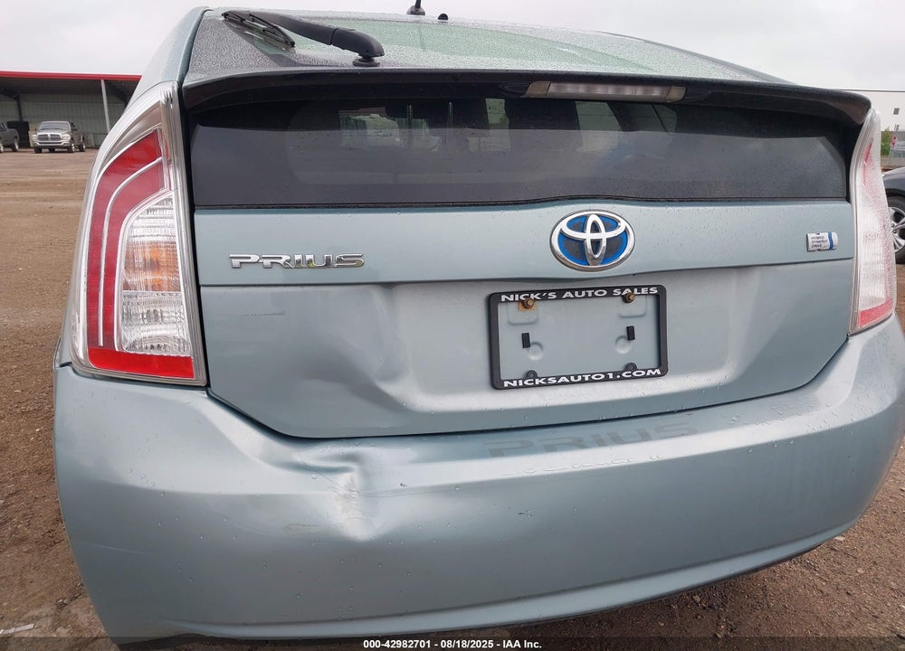 2013 TOYOTA PRIUS VIN: JTDKN3DU6D1659662
