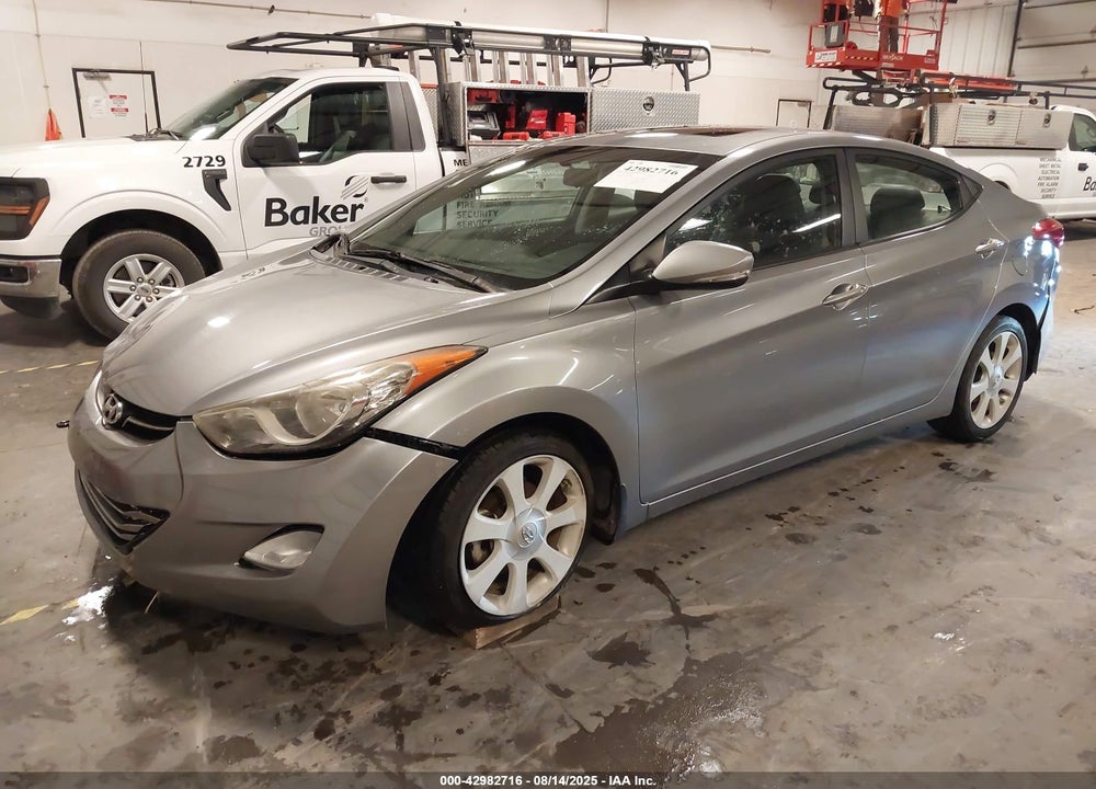2013 HYUNDAI ELANTRA LIMITED VIN: KMHDH4AE8DU677612