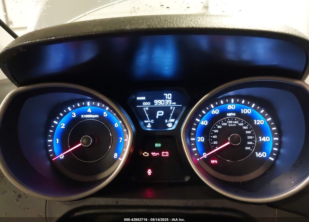 2013 HYUNDAI ELANTRA LIMITED VIN: KMHDH4AE8DU677612