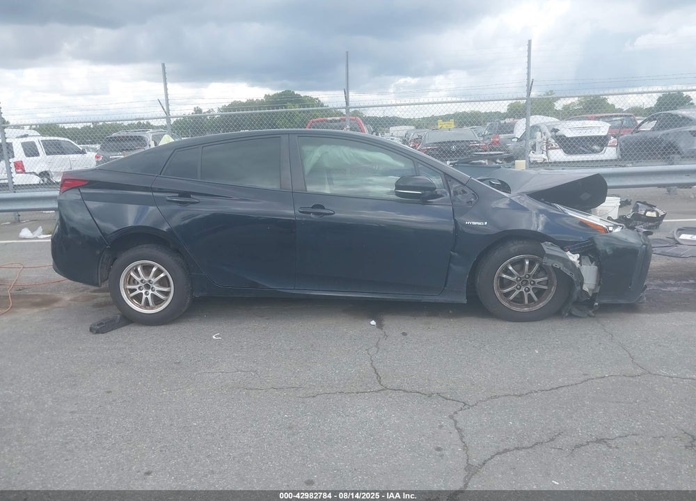 2019 TOYOTA PRIUS VIN: JTDKARFU0K3072578