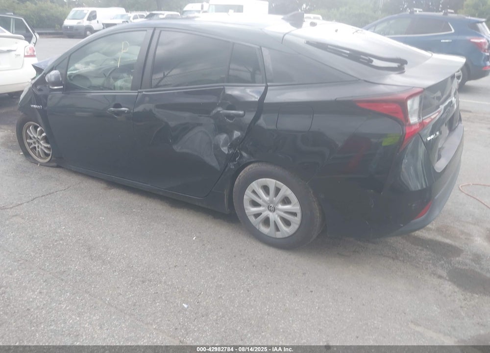 2019 TOYOTA PRIUS VIN: JTDKARFU0K3072578