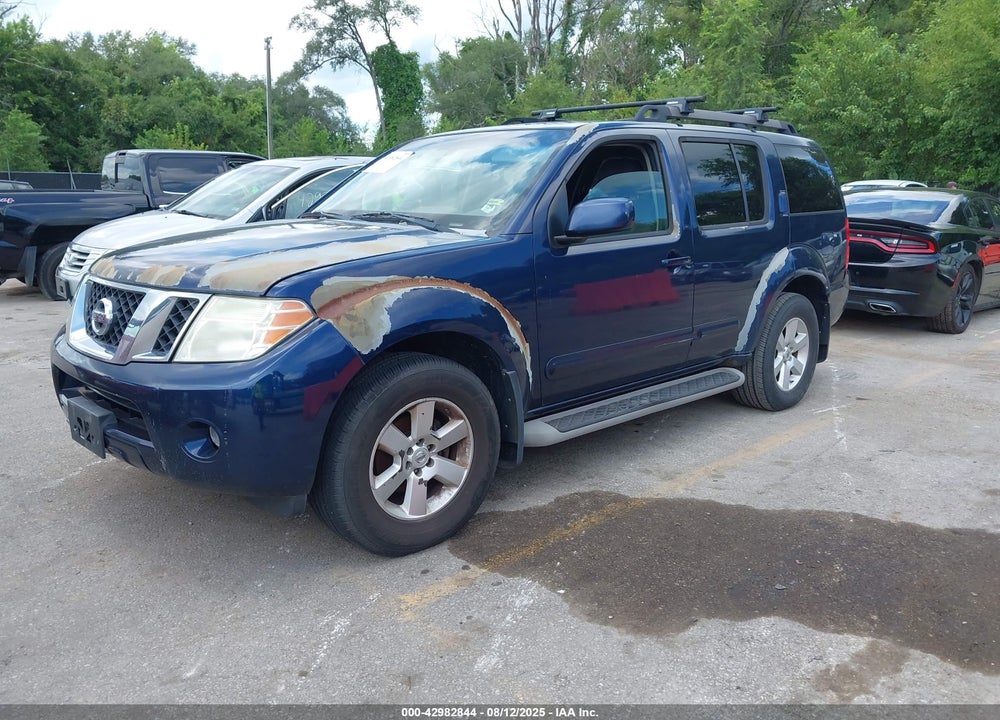 2009 NISSAN PATHFINDER VIN: 5N1AR18B29C607014