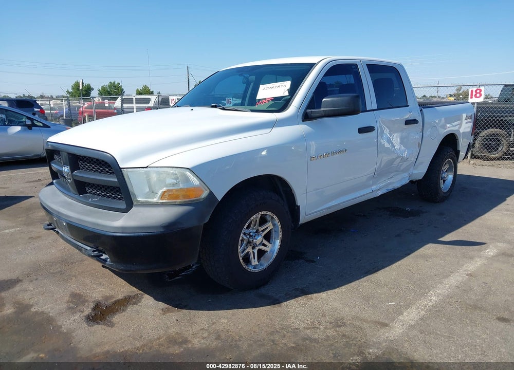 2012 RAM 1500 VIN: 1C6RD7KP6CS299301