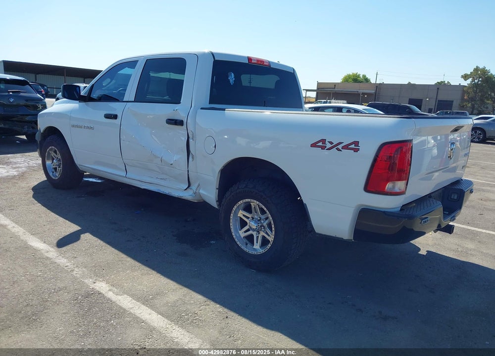 2012 RAM 1500 VIN: 1C6RD7KP6CS299301