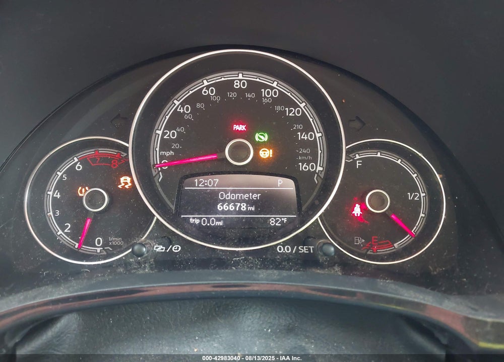 2017 VOLKSWAGEN BEETLE VIN: 3VWF17AT3HM625961