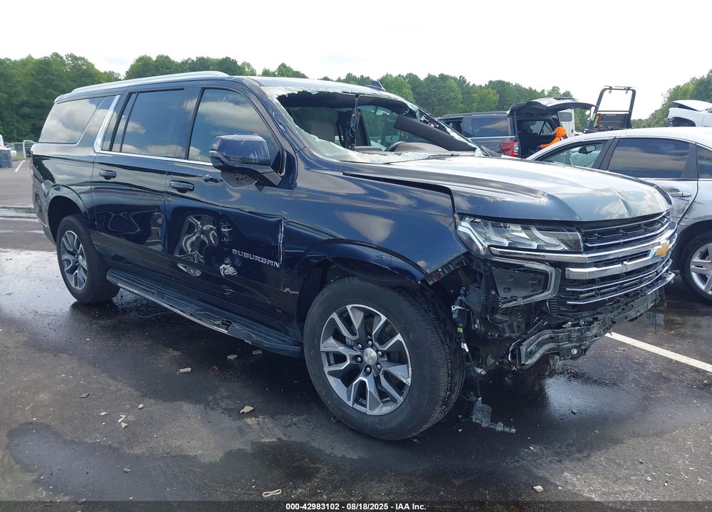 2021 CHEVROLET SUBURBAN 4WD LT VIN: 1GNSKCKD2MR229390