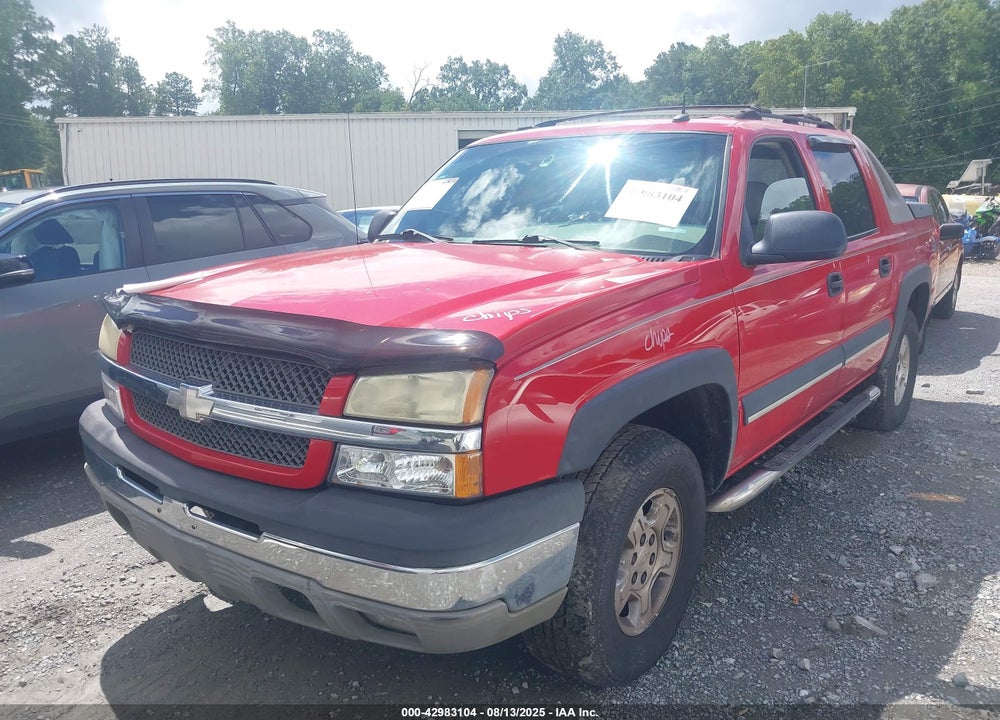 2003 CHEVROLET AVALANCHE 1500 VIN: 3GNEK13T53G266360