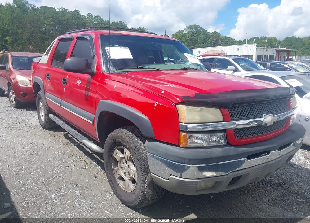 2003 CHEVROLET AVALANCHE 1500 VIN: 3GNEK13T53G266360