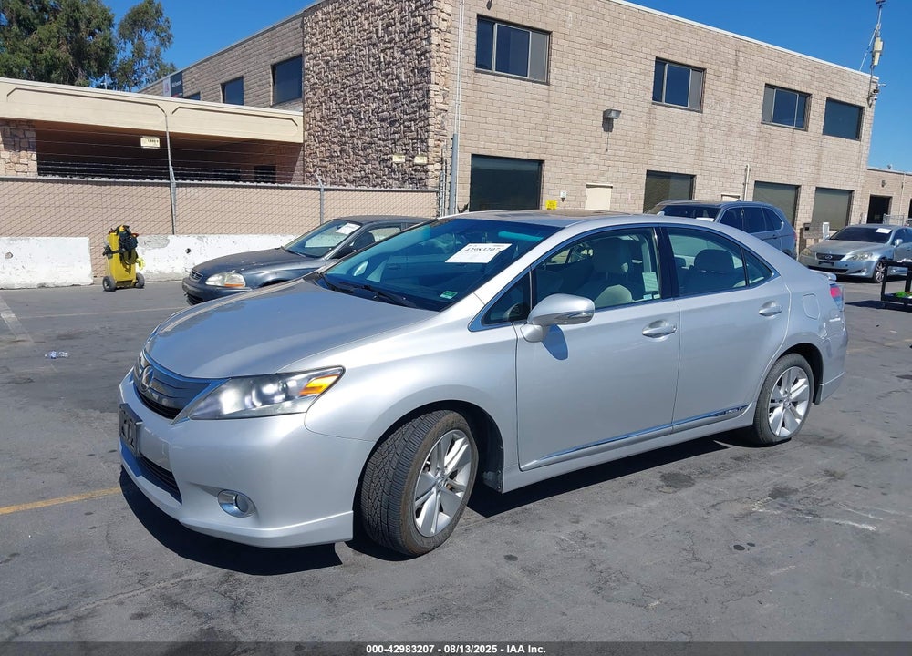 2012 LEXUS HS 250H VIN: JTHBB1BA7C2048715