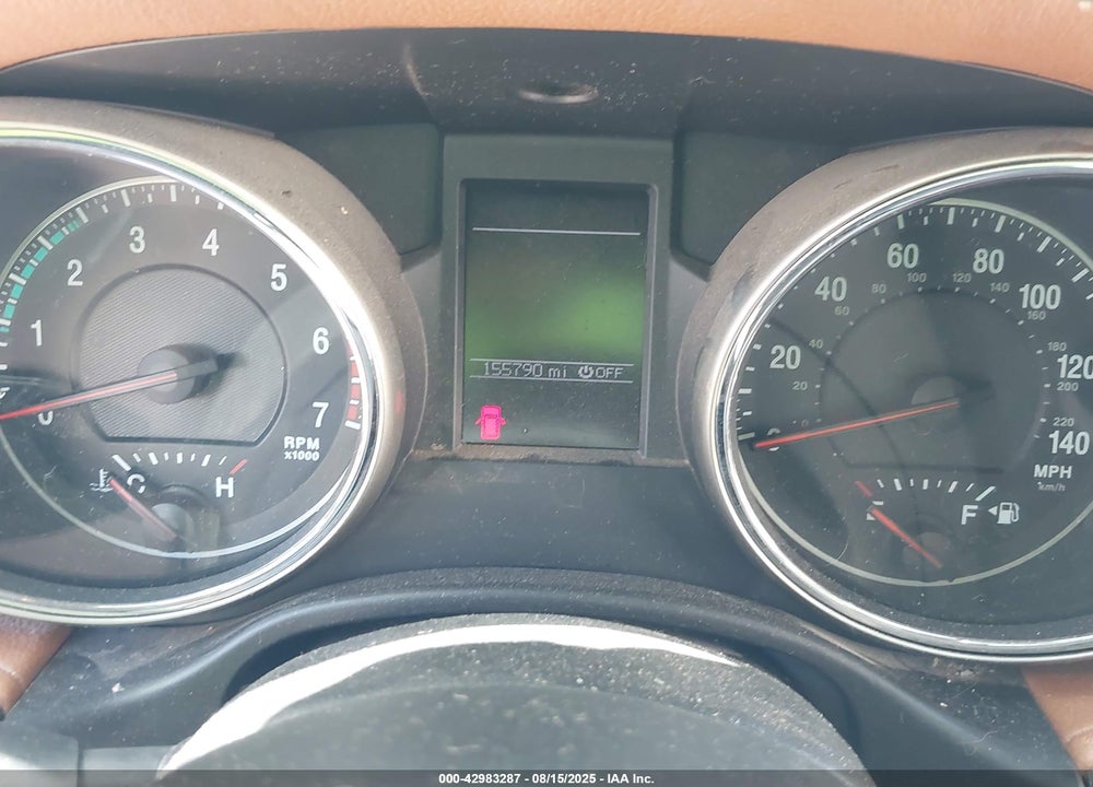 2013 JEEP GRAND CHEROKEE VIN: 1C4RJFCT9DC630214