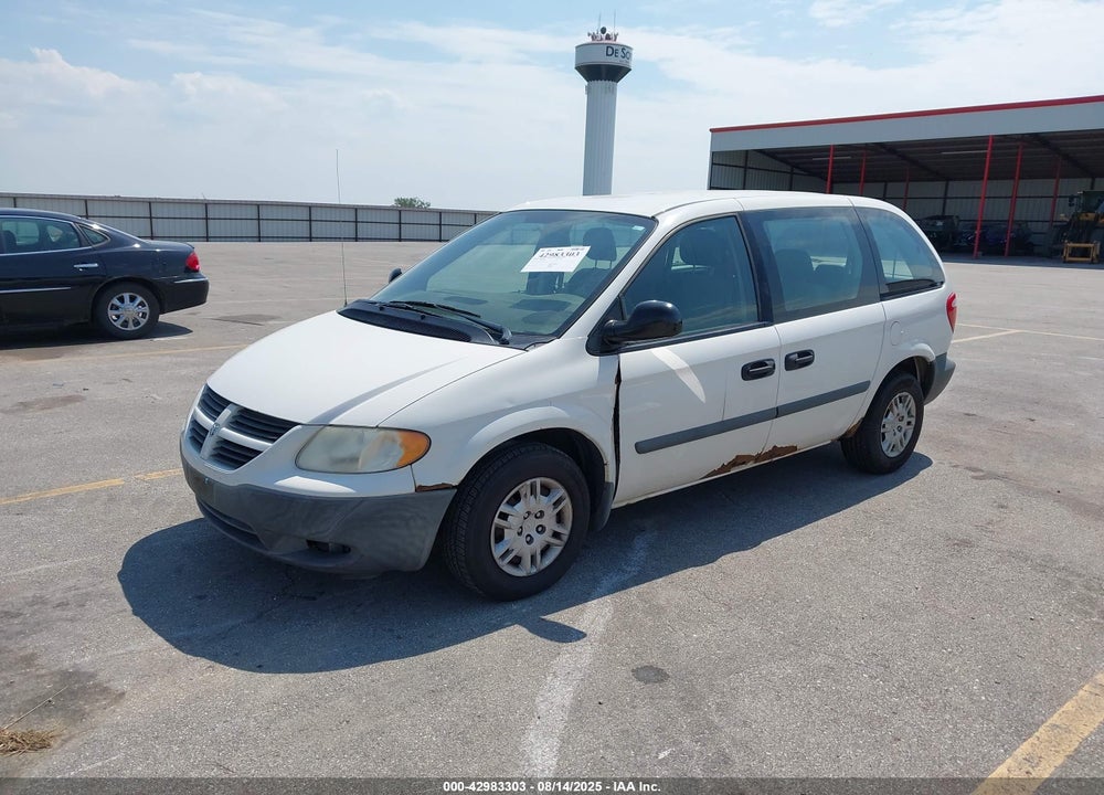2007 DODGE CARAVAN SE VIN: 1D4GP25R67B247702