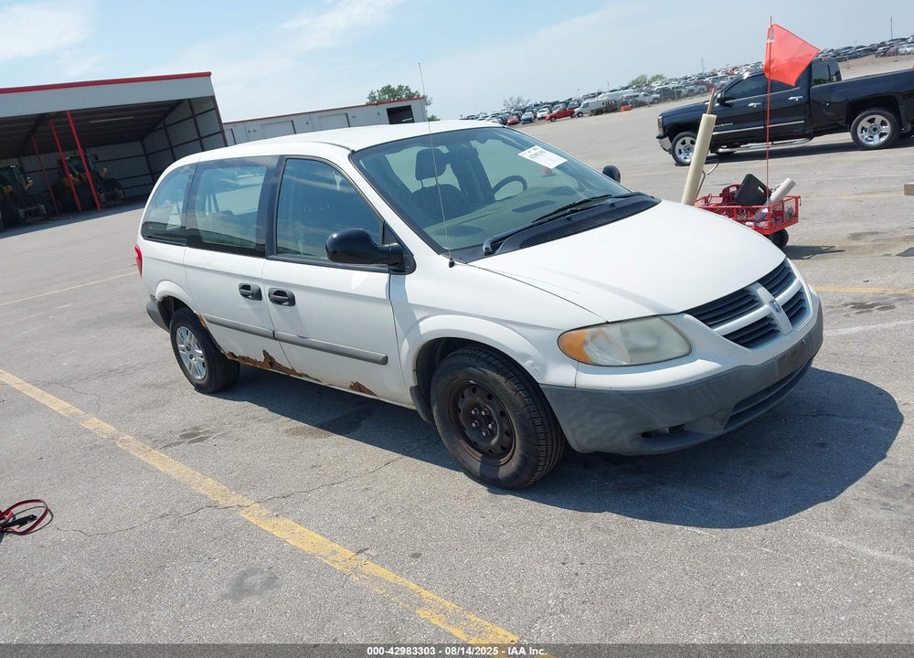 2007 DODGE CARAVAN SE VIN: 1D4GP25R67B247702