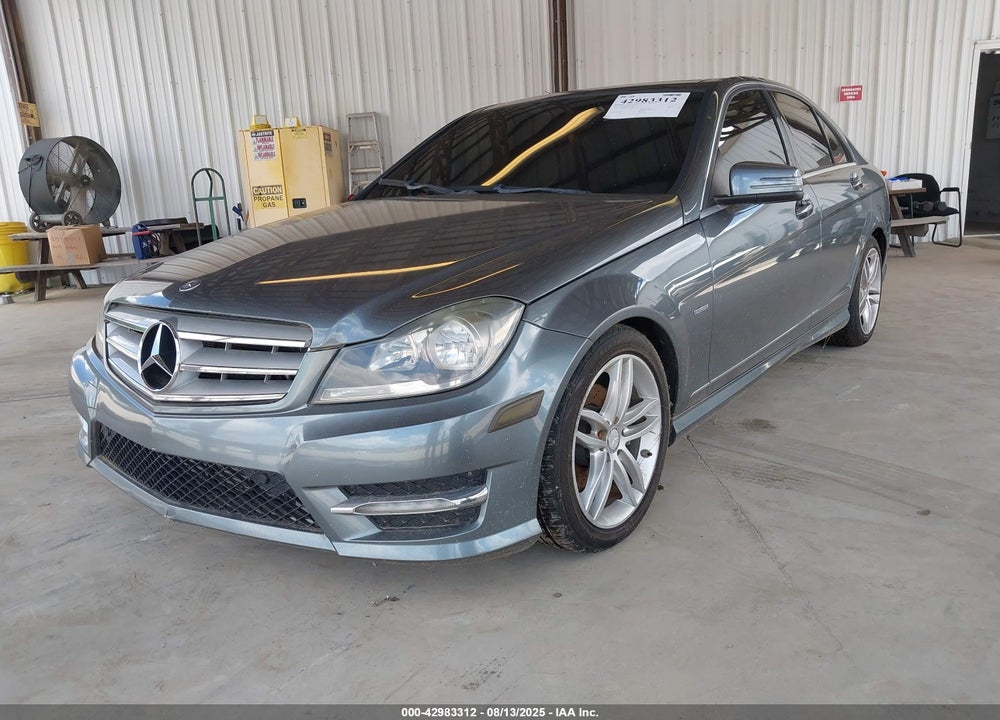 2012 MERCEDES-BENZ C 250 VIN: WDDGF4HBXCR196608