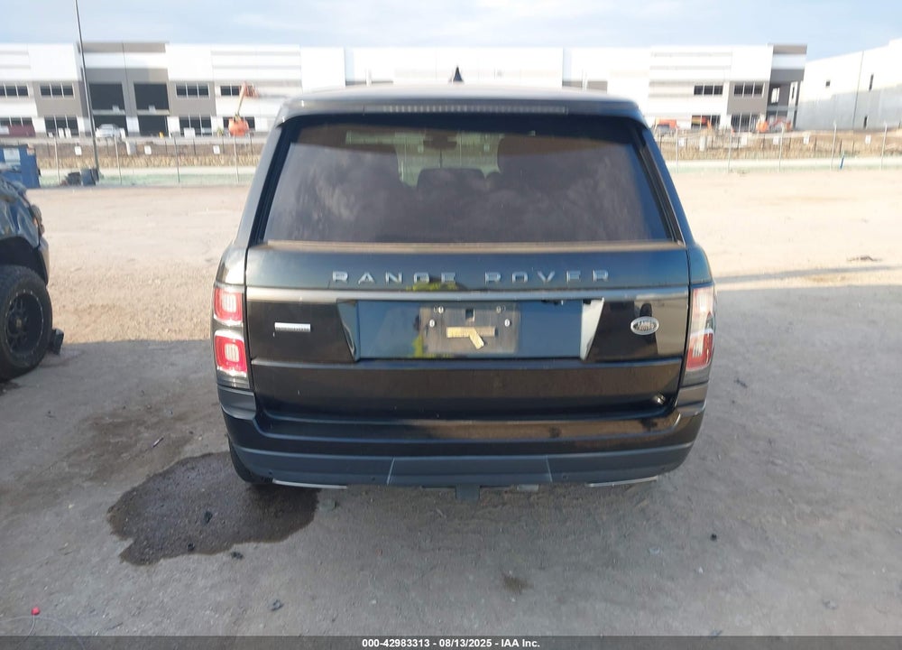 2018 LAND ROVER RANGE ROVER VIN: SALGS2REXJA383582