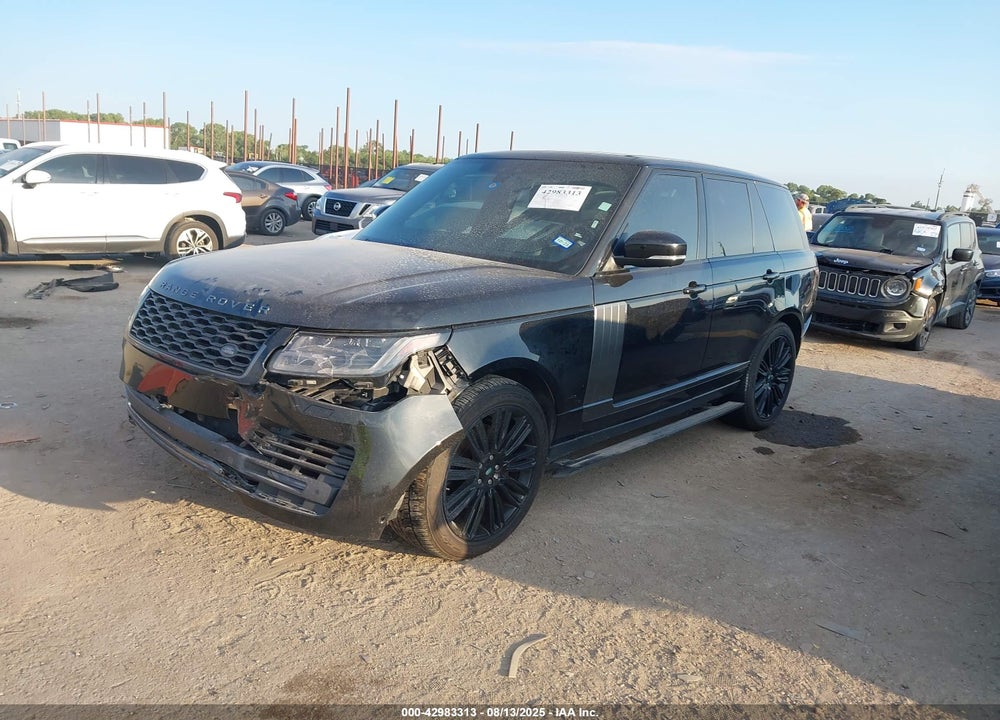 2018 LAND ROVER RANGE ROVER VIN: SALGS2REXJA383582