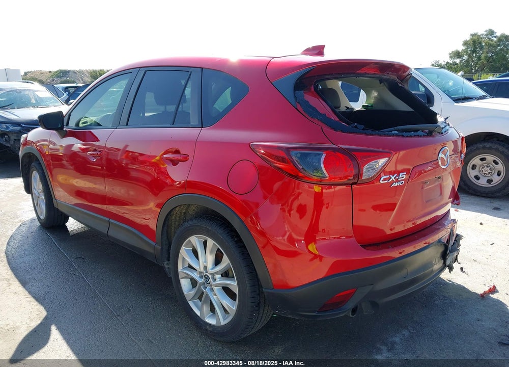 2015 MAZDA CX-5 GRAND TOURING VIN: JM3KE4DY9F0498491