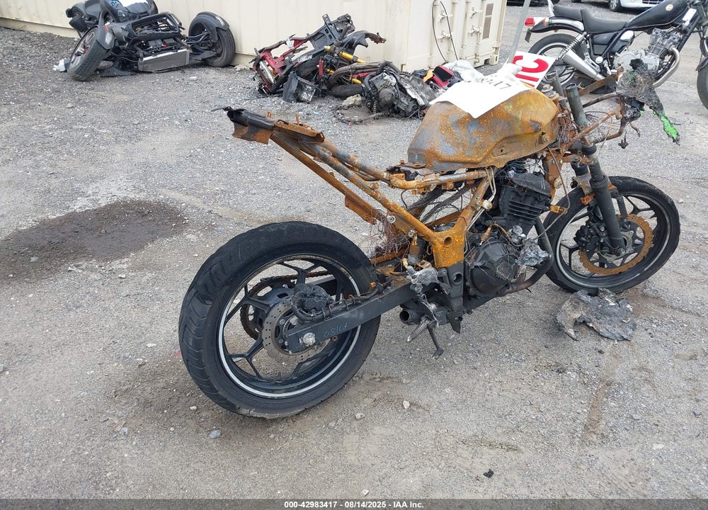 2015 KAWASAKI EX300 B VIN: JKAEX8B19FA015390