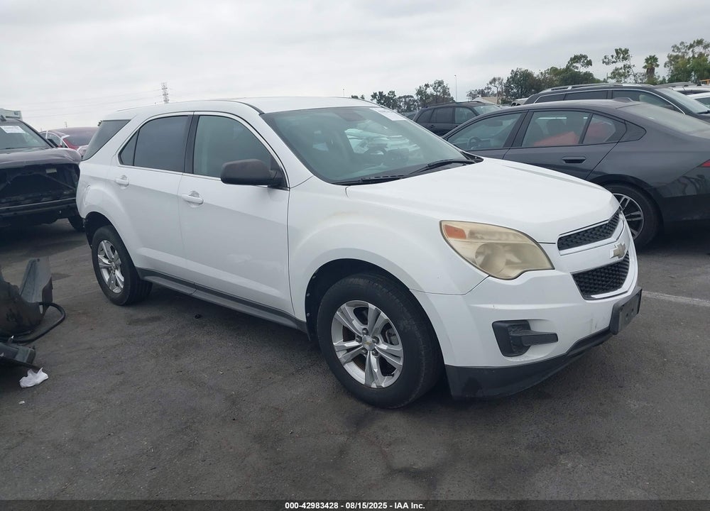 2012 CHEVROLET EQUINOX LS VIN: 2GNALBEK1C1133299