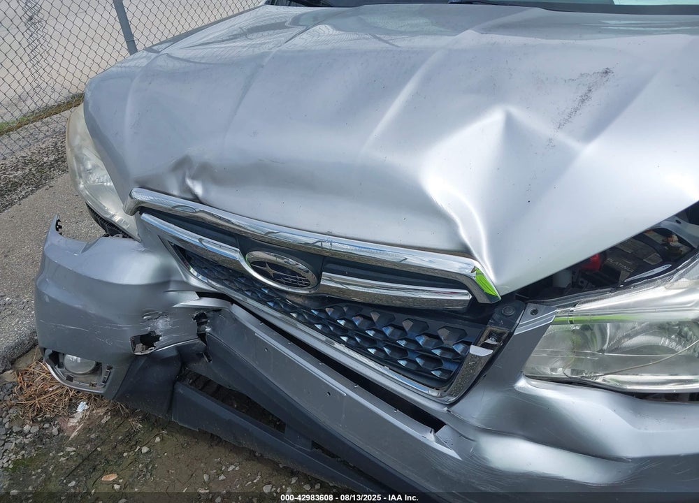 2016 SUBARU FORESTER VIN: JF2SJAHC0GH527737