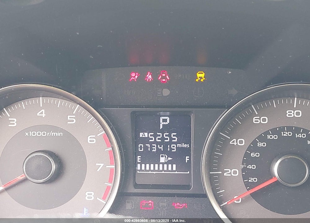 2016 SUBARU FORESTER VIN: JF2SJAHC0GH527737