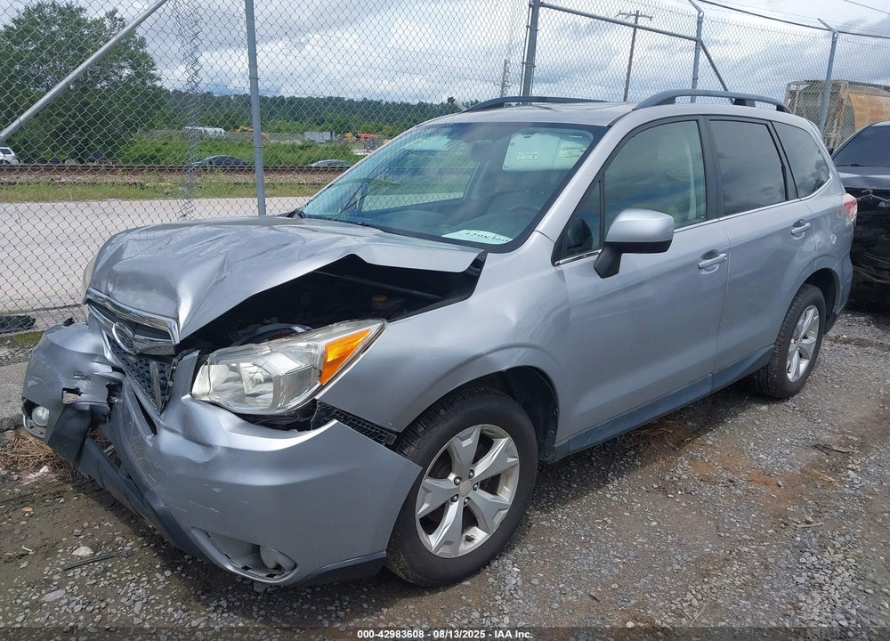 2016 SUBARU FORESTER VIN: JF2SJAHC0GH527737