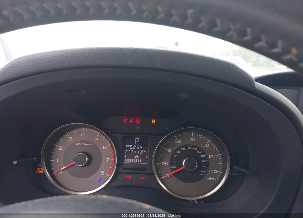 2016 SUBARU FORESTER VIN: JF2SJAHC0GH527737