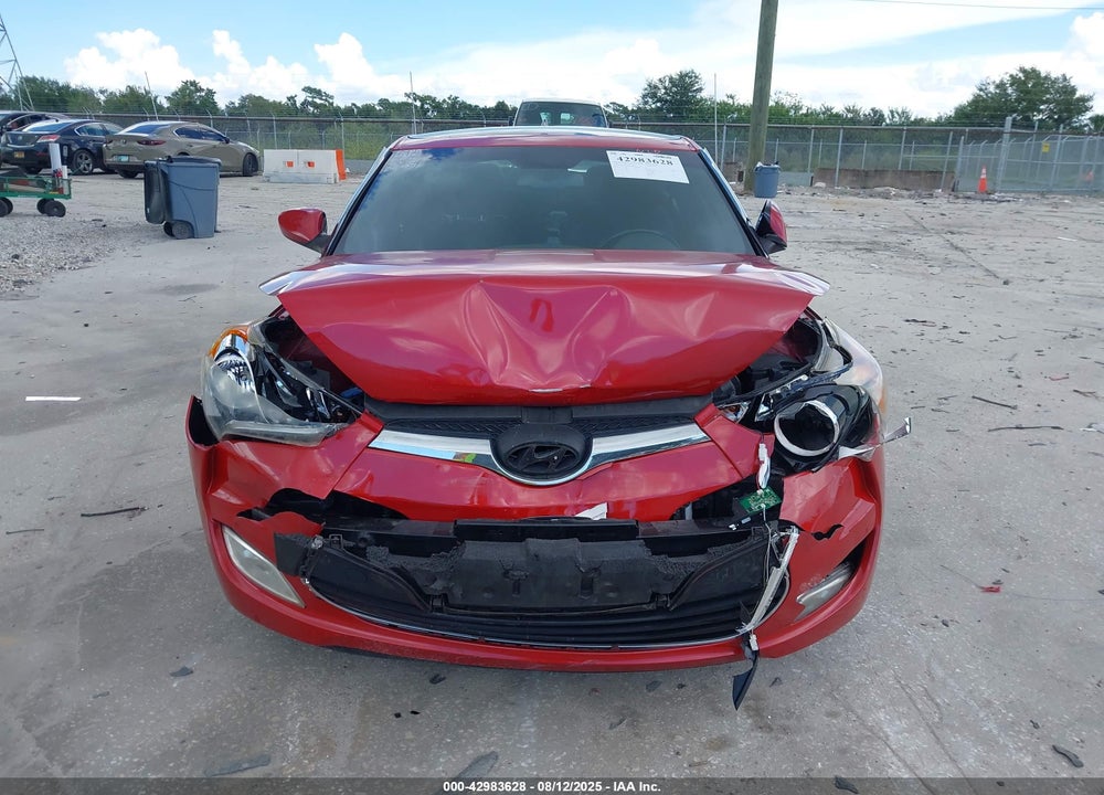 2016 HYUNDAI VELOSTER VIN: KMHTC6AD9GU249100