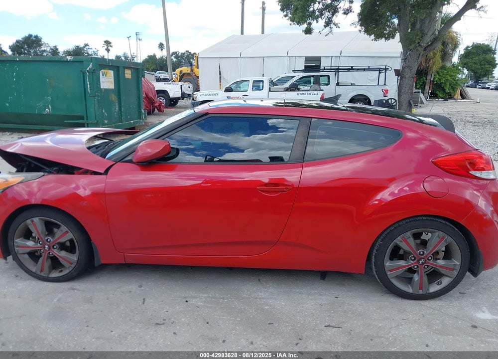 2016 HYUNDAI VELOSTER VIN: KMHTC6AD9GU249100