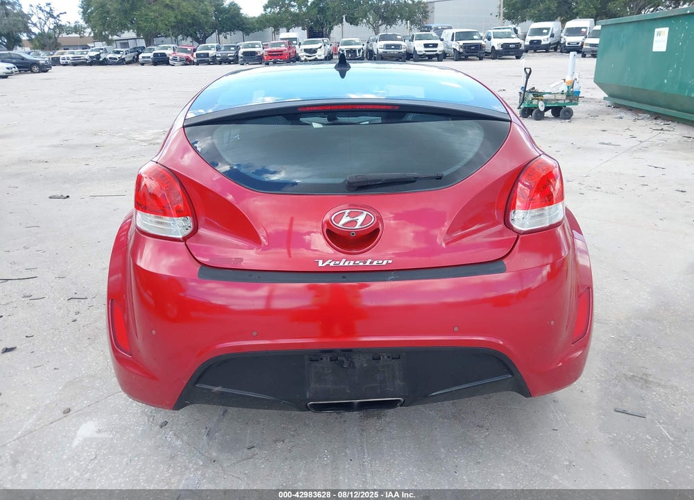 2016 HYUNDAI VELOSTER VIN: KMHTC6AD9GU249100