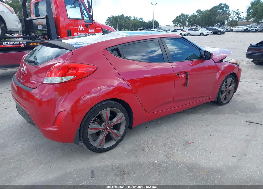 2016 HYUNDAI VELOSTER VIN: KMHTC6AD9GU249100