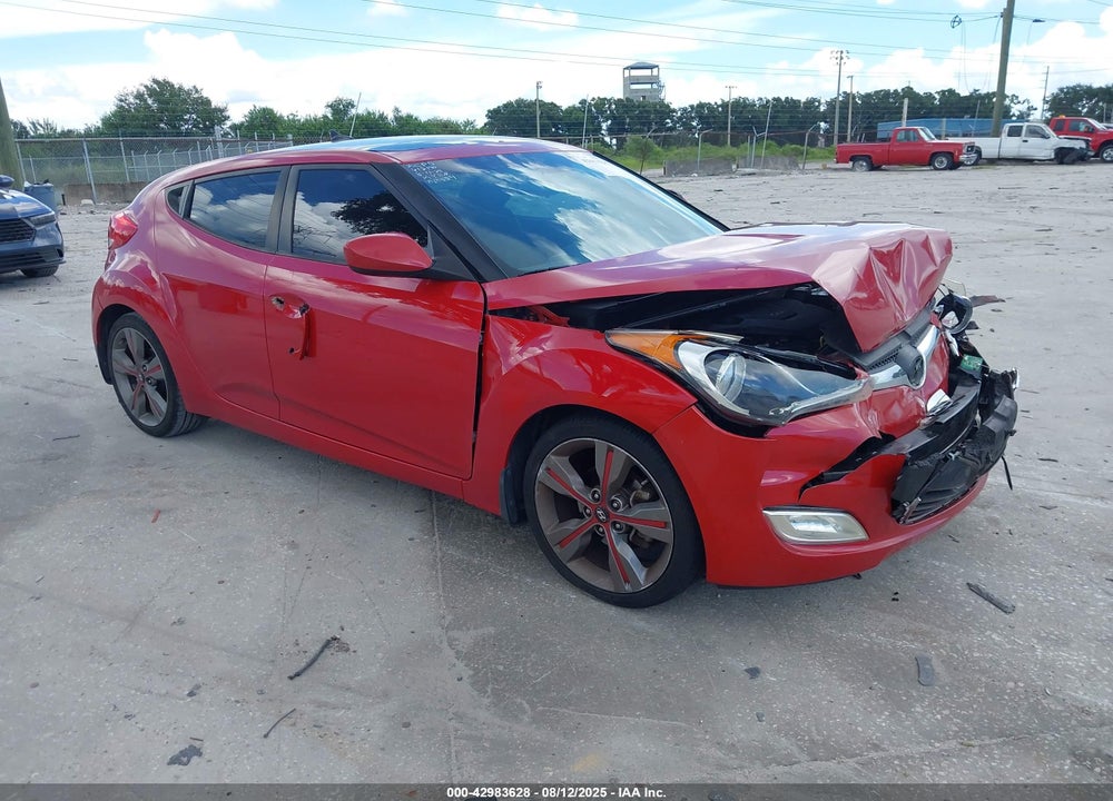 2016 HYUNDAI VELOSTER VIN: KMHTC6AD9GU249100