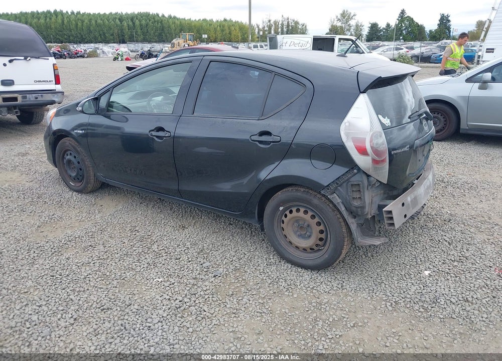 2012 TOYOTA PRIUS C TWO VIN: JTDKDTB36C1018183