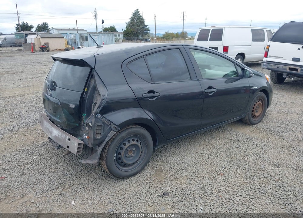 2012 TOYOTA PRIUS C TWO VIN: JTDKDTB36C1018183