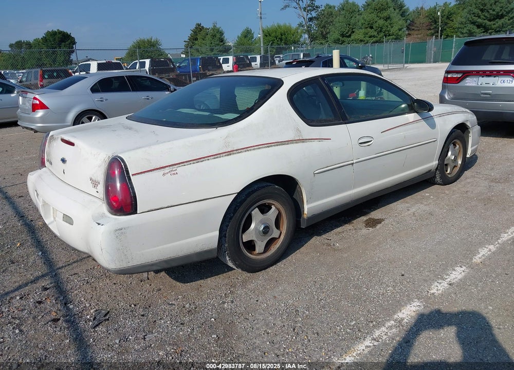 2003 CHEVROLET MONTE CARLO LS VIN: 2G1WW12E939108756