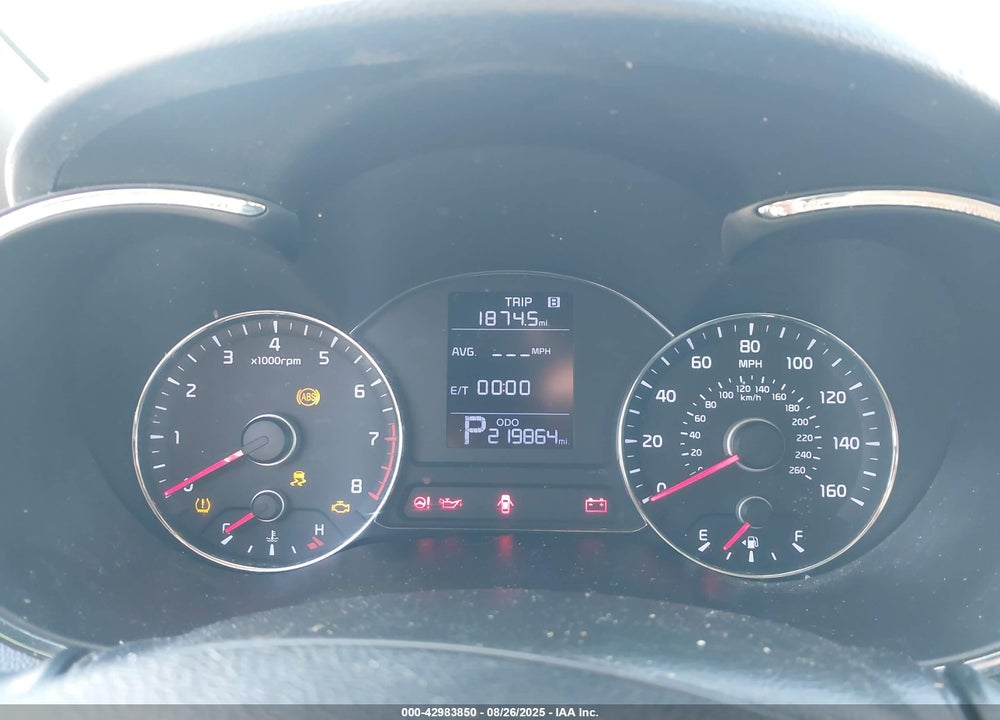 2014 KIA FORTE VIN: KNAFK4A67E5063182