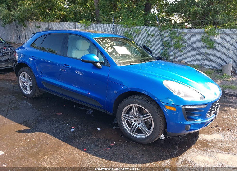 2016 PORSCHE MACAN S VIN: WP1AB2A55GLB55266