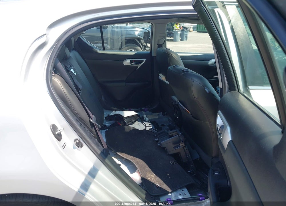 2012 LEXUS CT 200H PREMIUM VIN: JTHKD5BH3C2084965