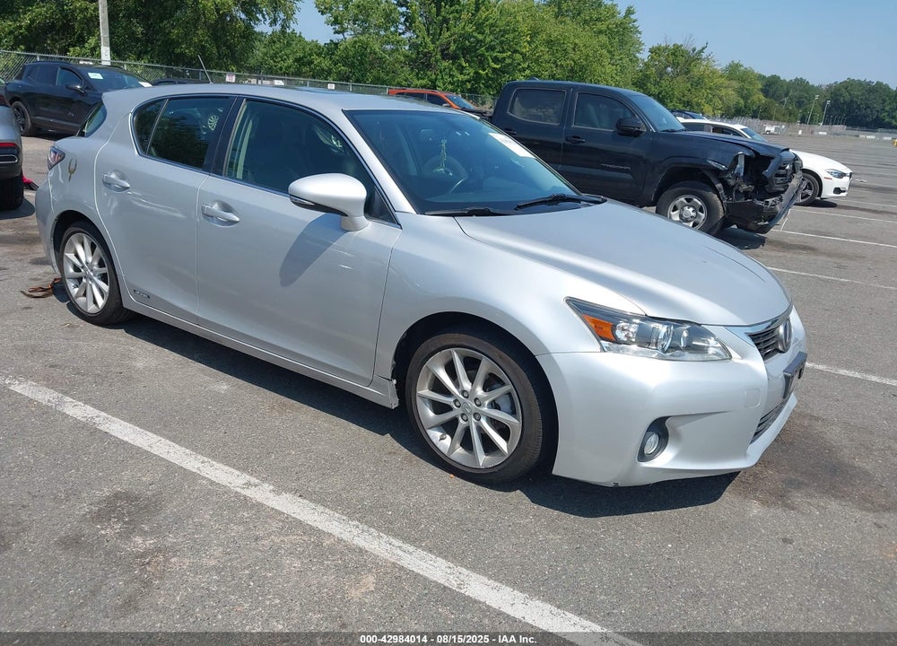 2012 LEXUS CT 200H PREMIUM VIN: JTHKD5BH3C2084965