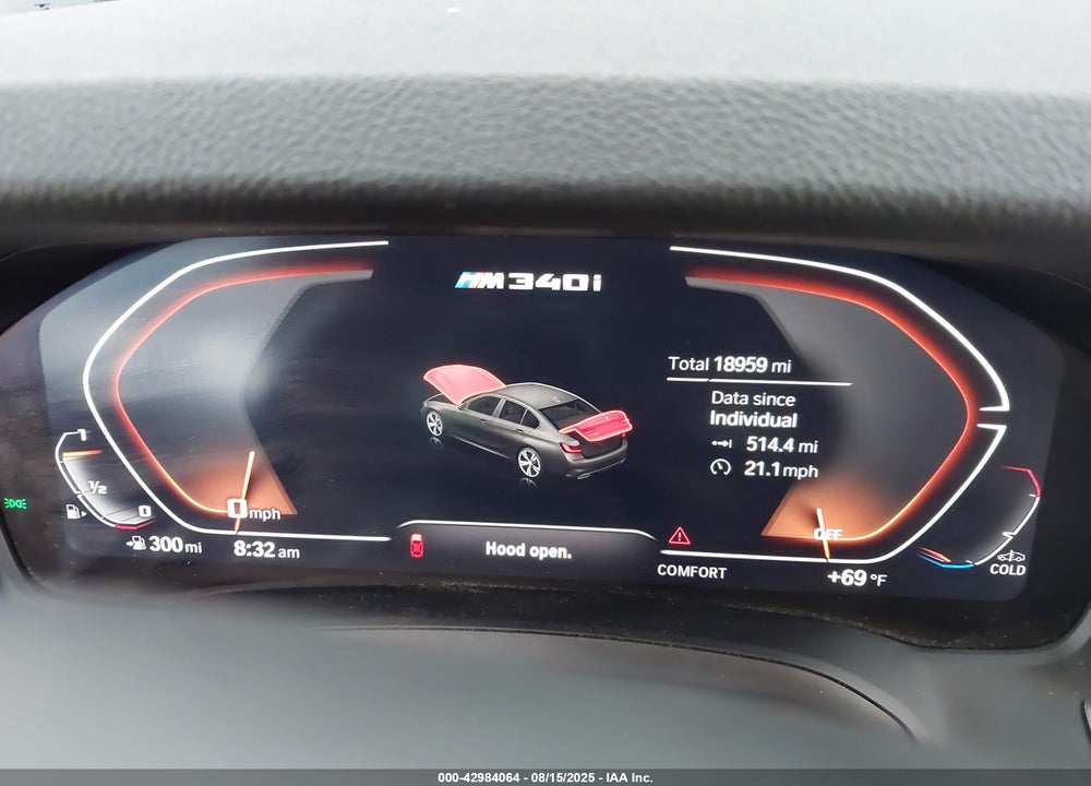 2022 BMW 3 SERIES VIN: 3MW5U9J09N8C64129