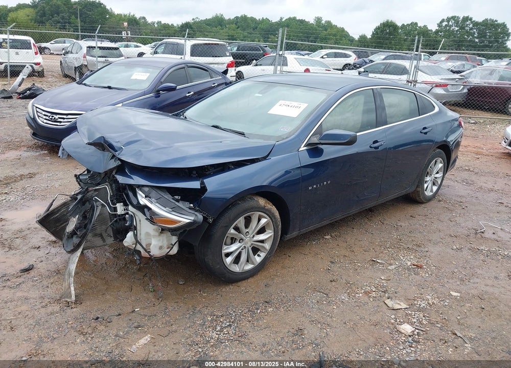 2020 CHEVROLET MALIBU FWD LT VIN: 1G1ZD5ST2LF013004